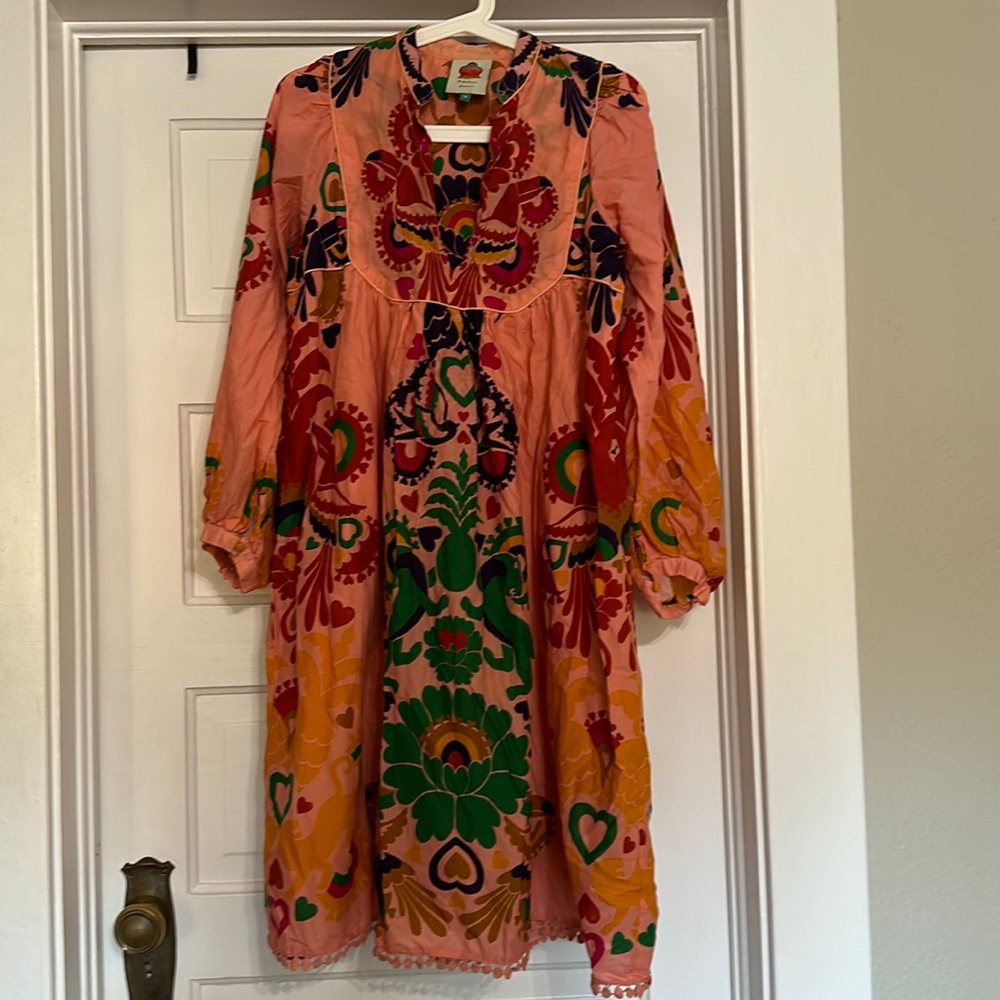 FARM Rio V Neck Dress